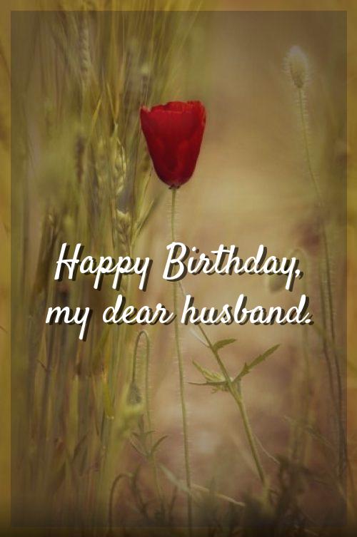 special birthday wishes for husband